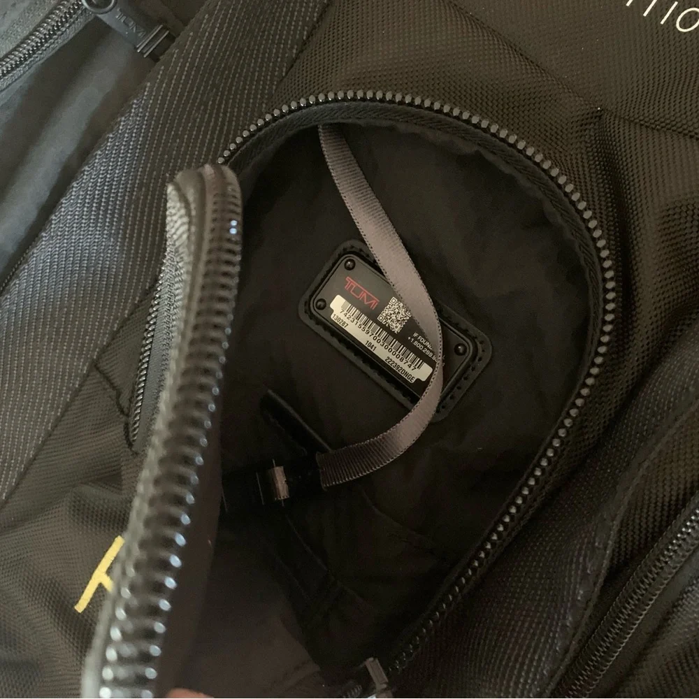 TUMI National Geographic Black Backpack